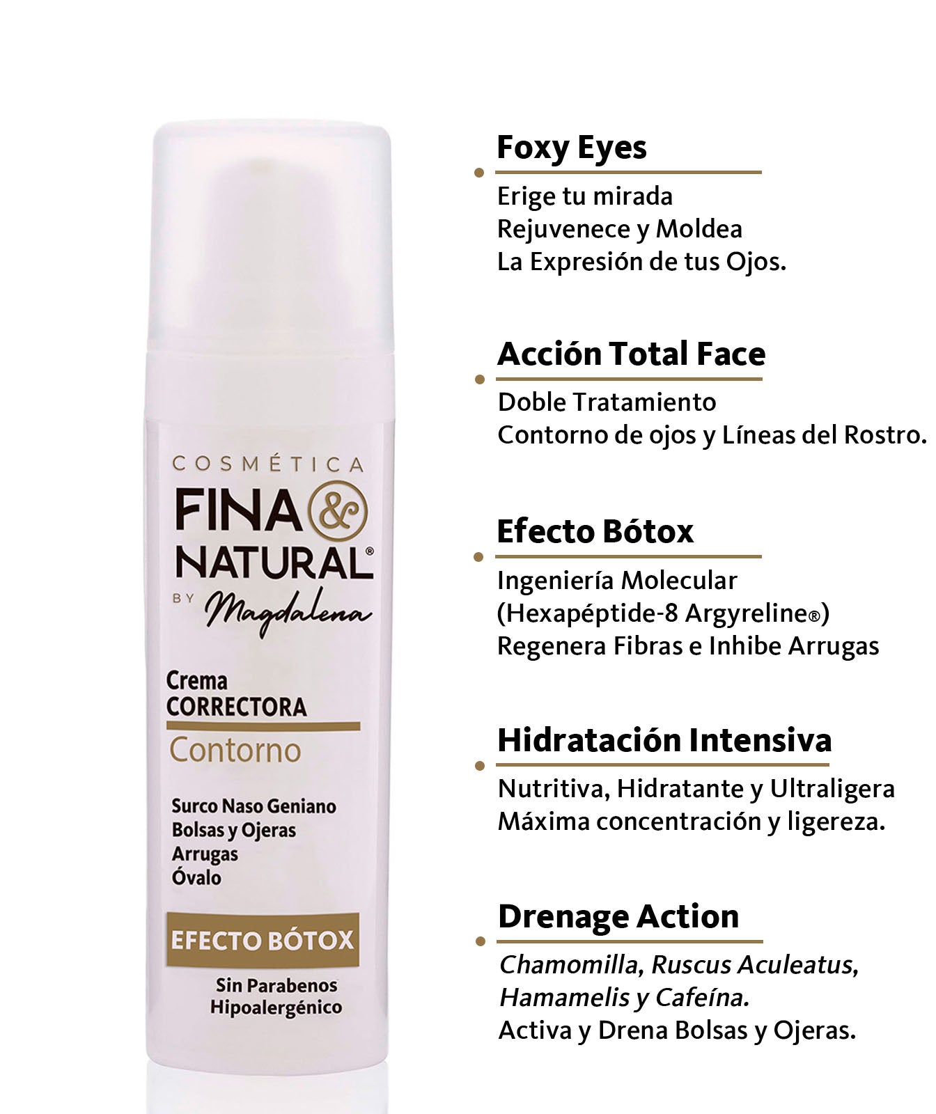 CREMA CORRECTORA EFECTO BÓTOX