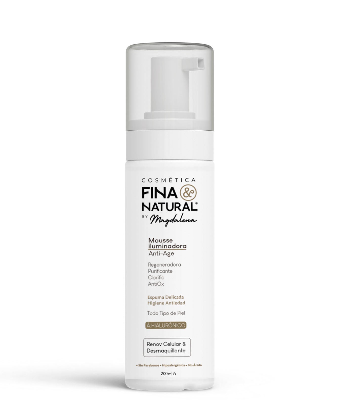 Envase de Mousse Iluminadora Anti-Age &